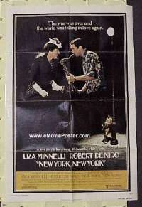 #182 NEW YORK NEW YORK 1sh '77 De Niro 