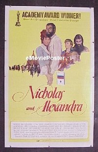 #115 NICHOLAS & ALEXANDRA linen 1sh '72 