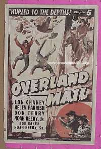 OVERLAND MAIL 1sheet