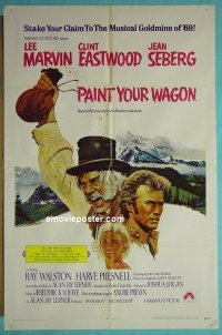 #5141 PAINT YOUR WAGON 1sh69 Eastwood, Marvin 