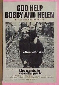 #400 PANIC IN NEEDLE PARK 1sh '71 Pacino 