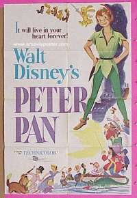 PETER PAN ('53) R69 1sheet