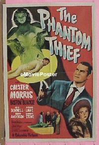 #405 PHANTOM THIEF 1sh '46 Morris, Donnell 