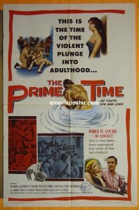 Q393 PRIME TIME one-sheet movie poster '60 Herschell Gordon Lewis