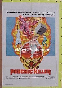 #388 PSYCHIC KILLER B-1sh '74 Burke, Hutton 