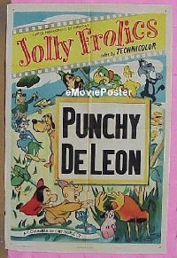 #548 JOLLY FROLICS A 1sh '49 Columbia cartoon 