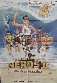 #563 REVENGE OF THE NERDS 2 1sh '87 Carradine 