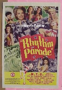 #566 RHYTHM PARADE 1sh '43 Gale Storm 