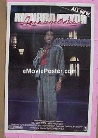 #406 RICHARD PRYOR HERE & NOW B-1sh '83 