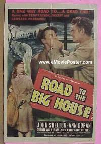 #440 ROAD TO THE BIG HOUSE 1sh '47 Shelton 