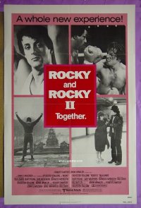 #8221 ROCKY/ROCKY 2 1sh '80