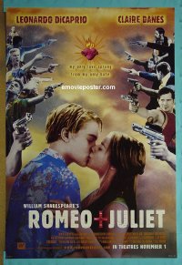 #2715 ROMEO & JULIET DS advance 1sh '96 Danes