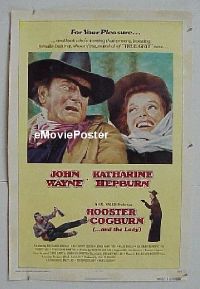 #006 ROOSTER COGBURN linen 1sh 75 John Wayne 