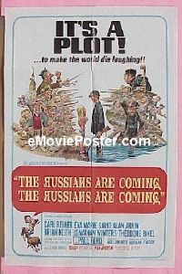 #447 RUSSIANS ARE COMING reg 1sh '66 Reiner 