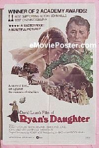 #450 RYAN'S DAUGHTER 1sh '70 Mitchum, Howard 