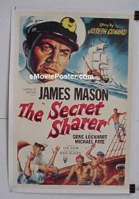 #024 THE SECRET SHARER linen 1sh '52 Mason 