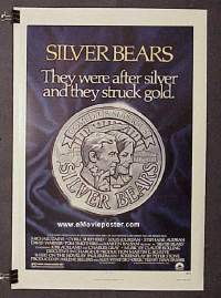 SILVER BEARS linen 1sheet