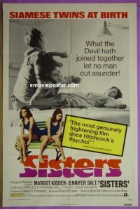 #1344 SISTERS 1sh '73 Kidder, AIP