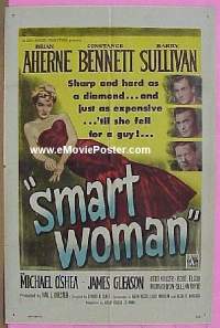 #483 SMART WOMAN 1sh '48 Aherne, Bennett 