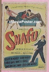 #485 SNAFU B-1sh '45 Robert Benchley 