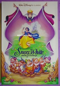 #2841 SNOW WHITE & THE 7 DWARFS DS 1sh R93 