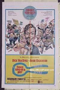 #1376 SOME KIND OF A NUT 1sh 69 Dick Van Dyke 