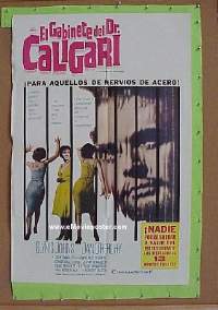 CABINET OF CALIGARI ('62) Spanish