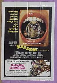 SSSSSSS/BOY WHO CRIED WEREWOLF 1sheet