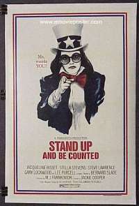 STAND UP & BE COUNTED linen 1sheet