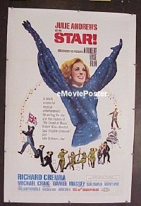 #142 STAR style B linen 1sh '68 Julie Andrews 