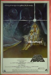 #548 STAR WARS soundtrack style A 1sh '77 