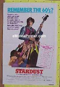 #389 STARDUST 1sh '74 David Essex 