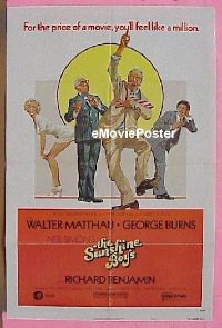 #233 SUNSHINE BOYS C-1sh '75 Matthau 