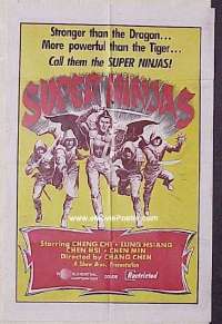 SUPER NINJAS 1sheet