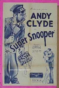 SUPER SNOOPER 1sheet