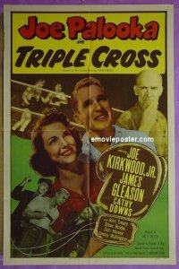 #5601 TRIPLE CROSS 1sh 51 Joe Palooka, boxing 