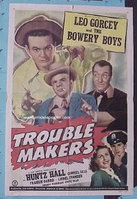 TROUBLE MAKERS ('49) 1sheet