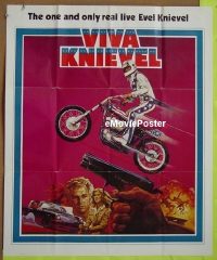 #771 VIVA KNIEVEL 1sh '77 motorcycle stunts 