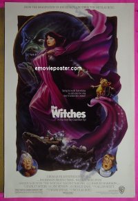 #2973 WITCHES 1sh '90 Nicolas Roeg 