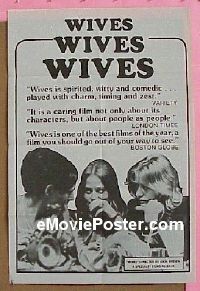 #642 WIVES 1sh '75 Anja Breien 