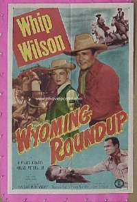 WYOMING ROUNDUP 1sheet