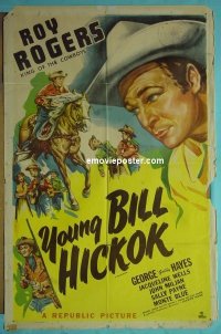 #5760 ROY ROGERS stock 1sh '49 Young Bill Hickok