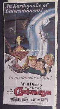 #242 IN SEARCH OF THE CASTAWAYS 3sh '62 Mills 