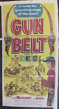 #036 GUN BELT 3sh '53 Montgomery, Hunter 