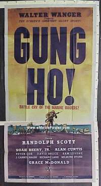 #037 GUNG HO! 3sh '43 Scott, Beery Jr. 