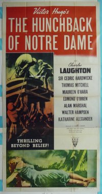 #6157 HUNCHBACK OF NOTRE DAME 3shR52 Laughton 