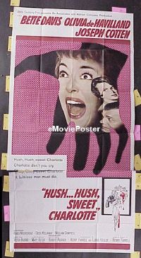 #241 HUSH HUSH SWEET CHARLOTTE 3sh '65 Davis 