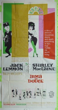 #6160 IRMA LA DOUCE 3sh '63 Wilder, Lemmon 