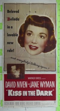 #6170 KISS IN THE DARK 3sh '49 Jane Wyman 