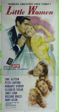 #6179 LITTLE WOMEN 3sh '49 Allyson, Lawford 